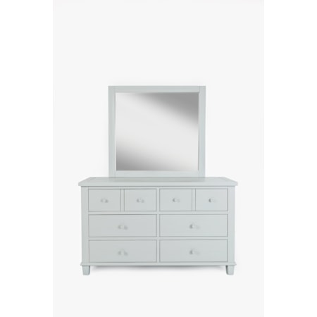 Dresser and Mirror
