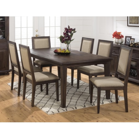 Large Table and Side Chair Set