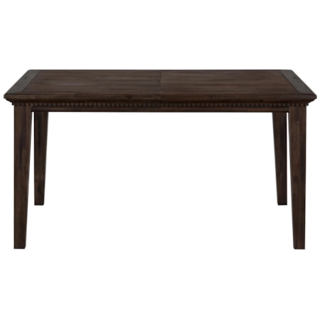 Wire-Brushed Dining Table