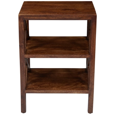 X Side Accent Table