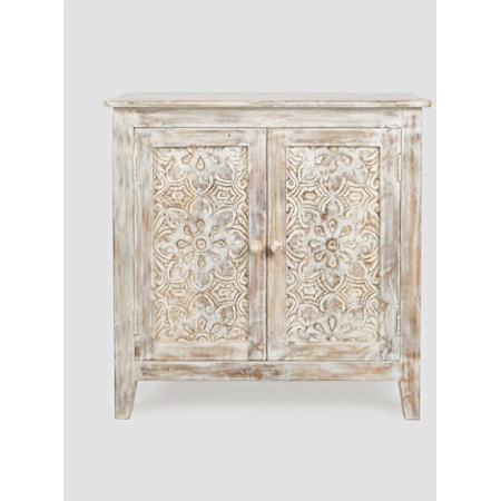Hand Carved Accent Chest