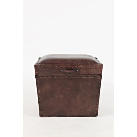Leather Storage Chest