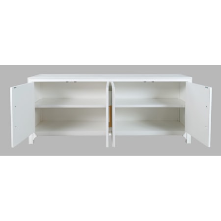 4 Door Accent Cabinet
