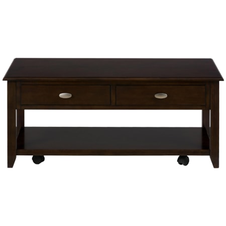 Castered Cocktail Table