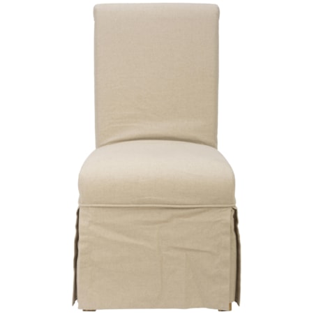 Slipcover Skirted Parson Chair