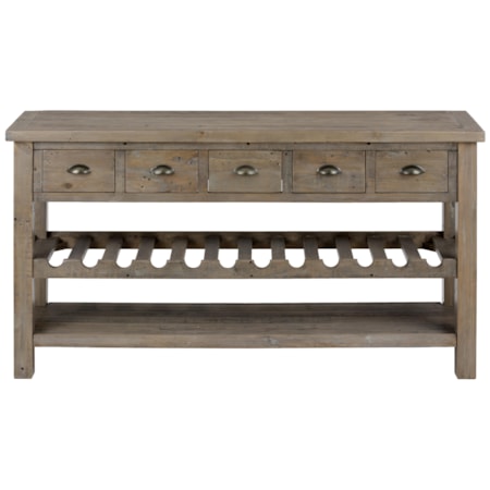 Wine Rack and Server