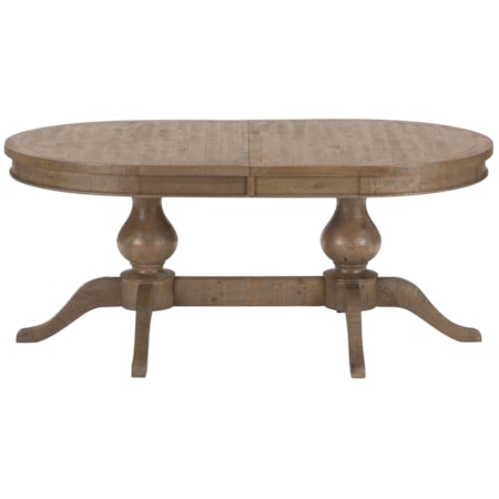 Double Pedestal Table