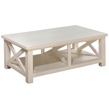 Reclaimed Pine Cocktail Table