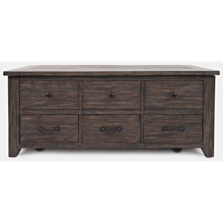 Lift Lid Cocktail Table