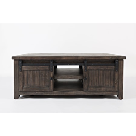 Barn Door Cocktail Table