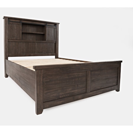 Queen Barn Door Bed