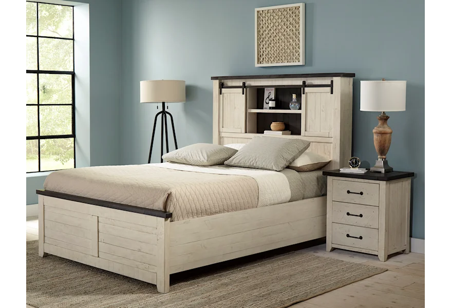 Madison County King Bedroom Group by Jofran at Stoney Creek Furniture 