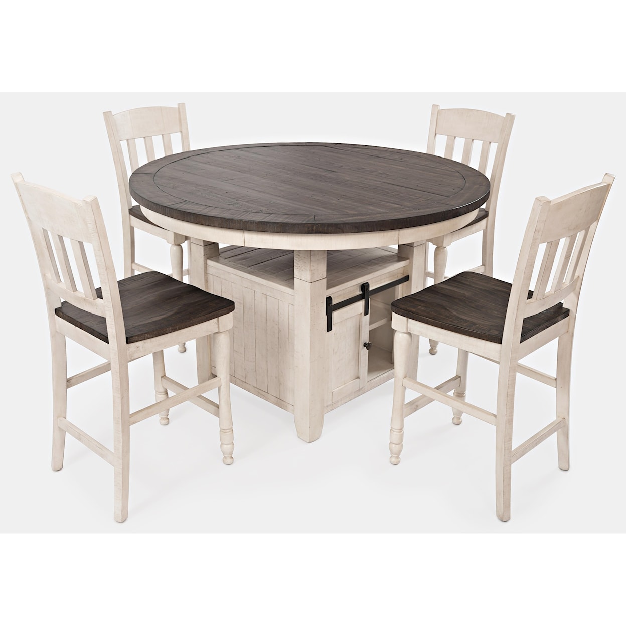 Jofran Madison County High/Low Round Dining Table