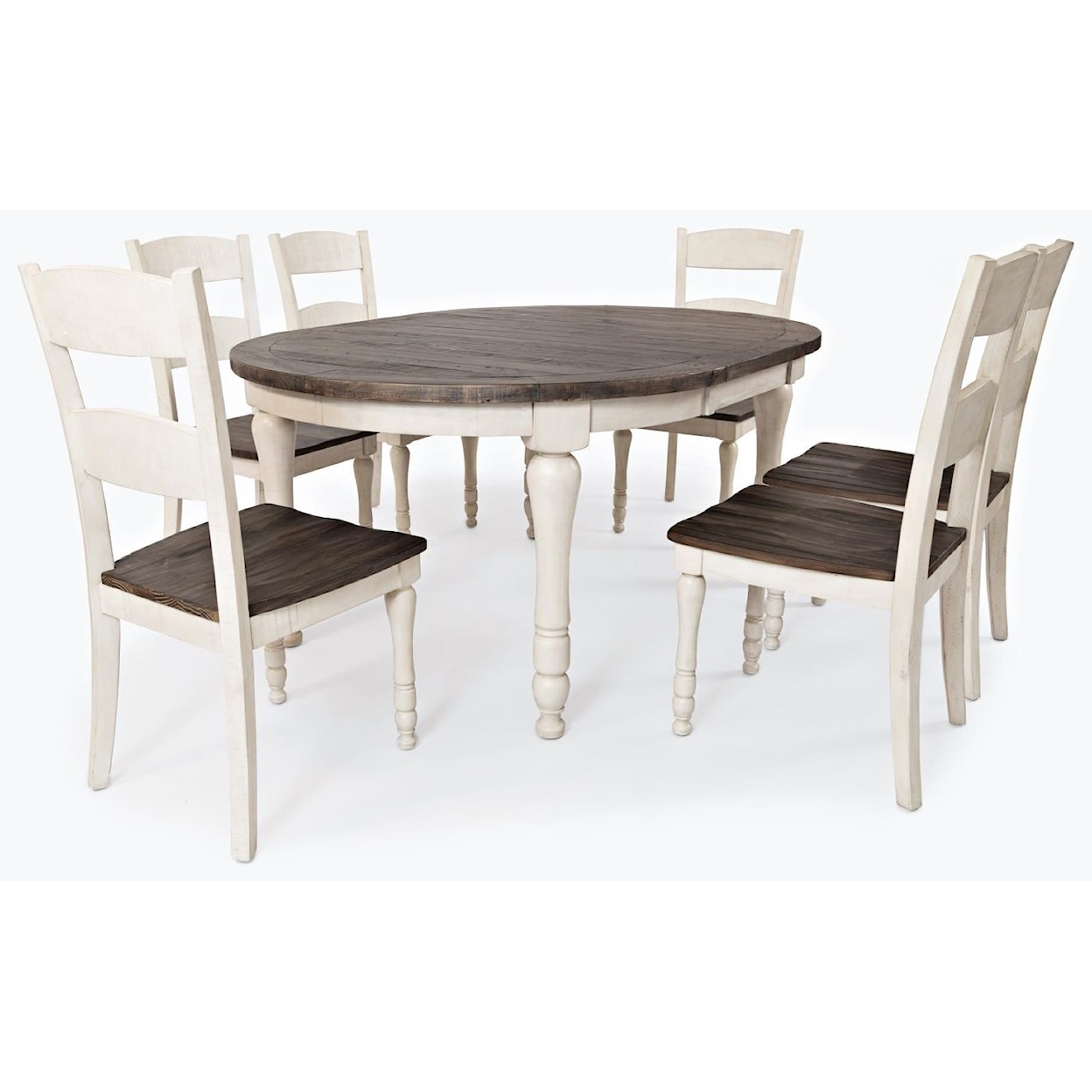 Jofran Madison County Table & 6 Chairs