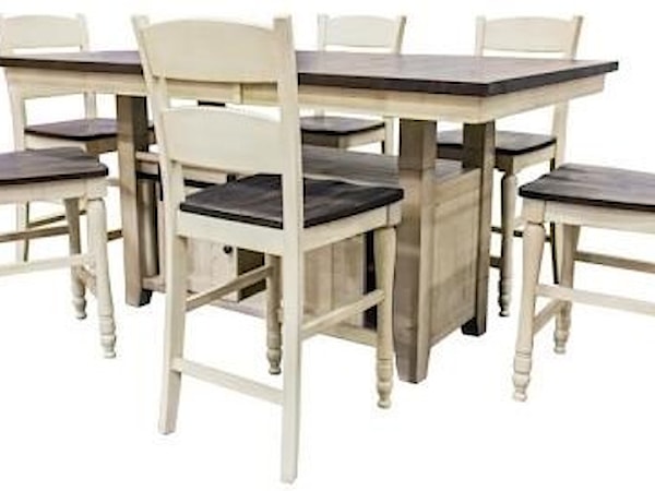 Pub Table and FOUR Stools