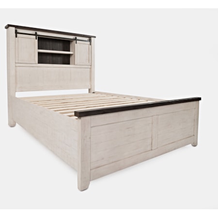 Queen Barn Door Bed