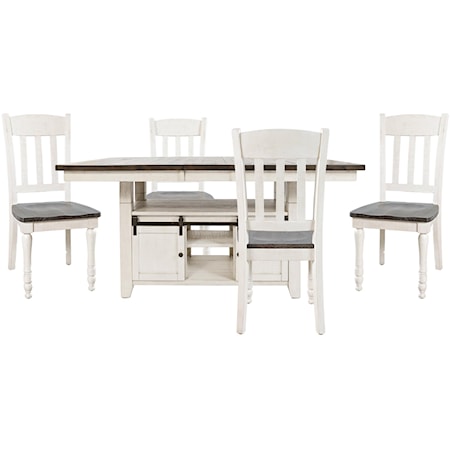 Hi/Low Dining Table and Chairs