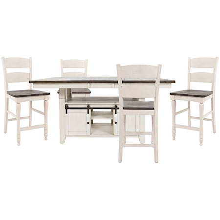 Hi/Low Dining Table and Chairs