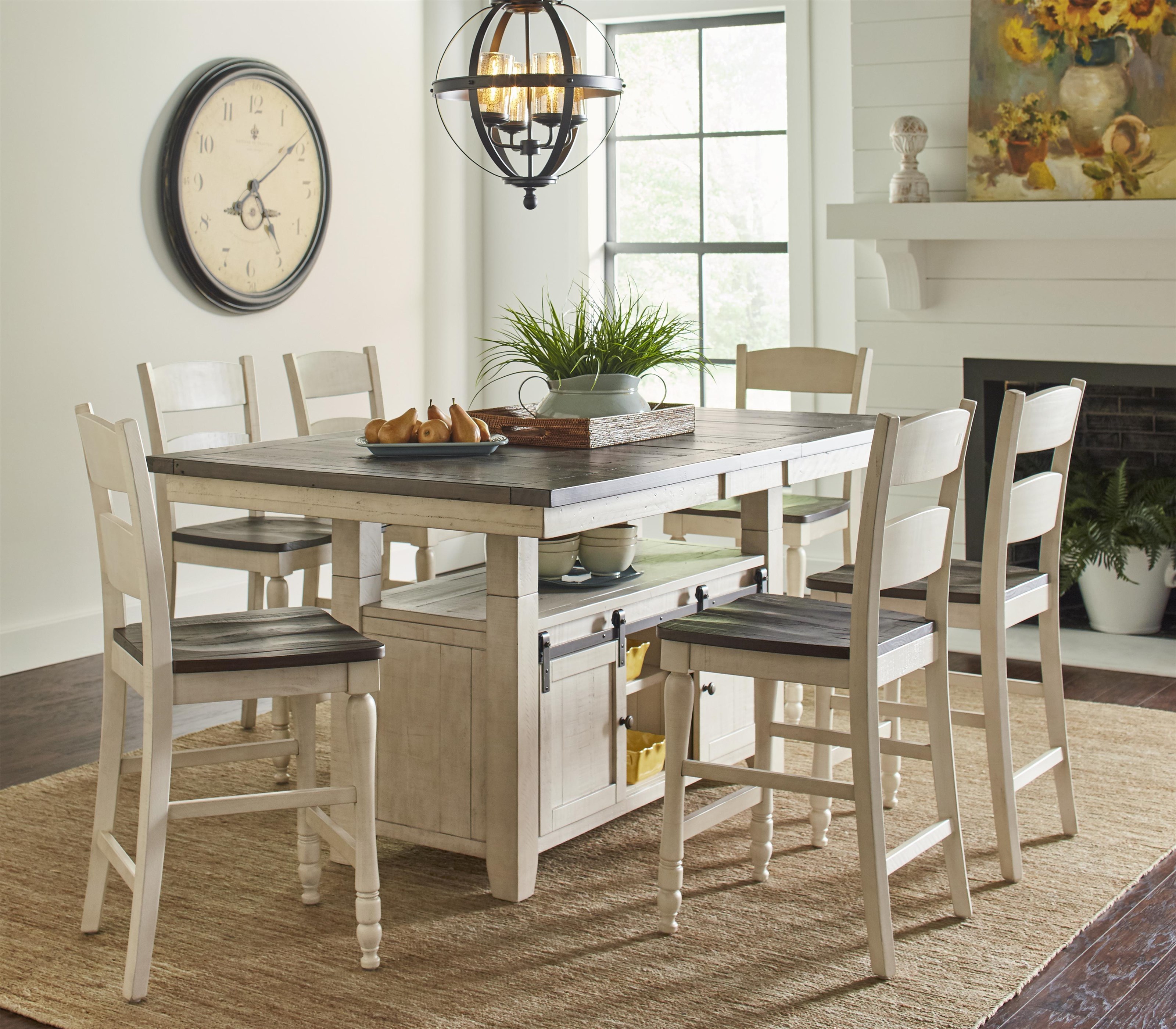 Madison County 5 Piece Counter Height Set