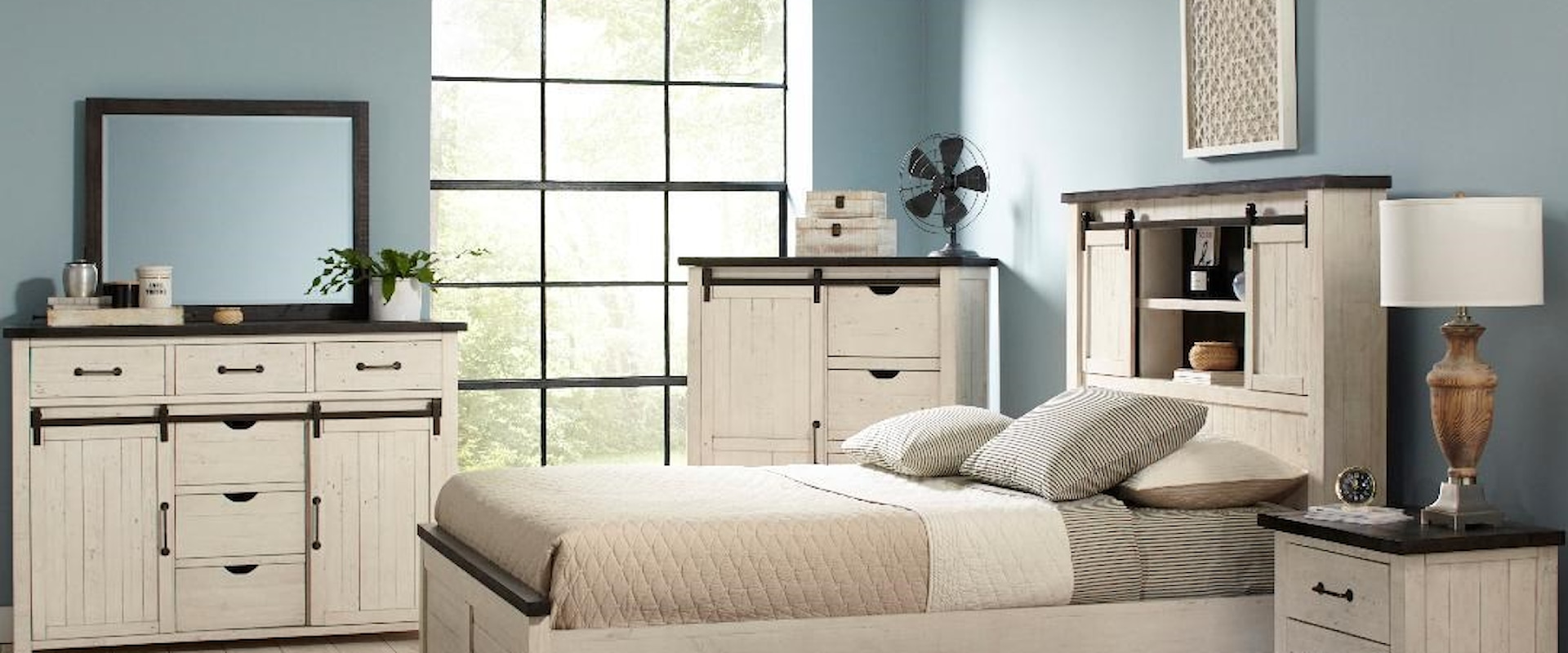 King Madison County Bedroom Group