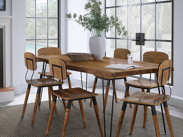 7-Piece Table and Chair Set