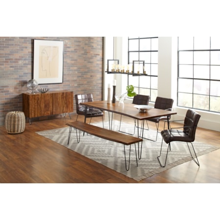 79" Dining Table and Chair Set
