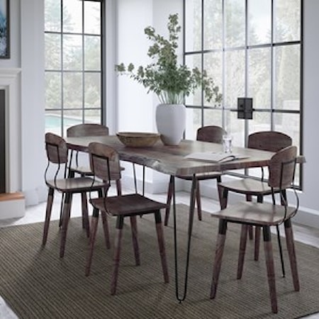 7-Piece Table and Chair Set