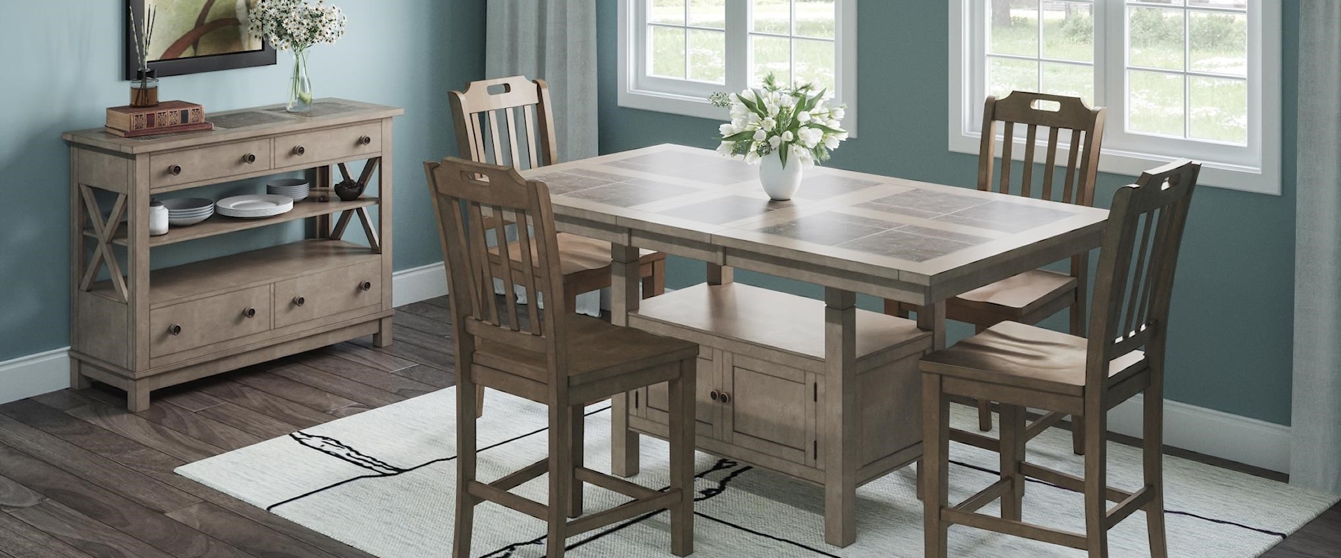 7pc Dining Room Group