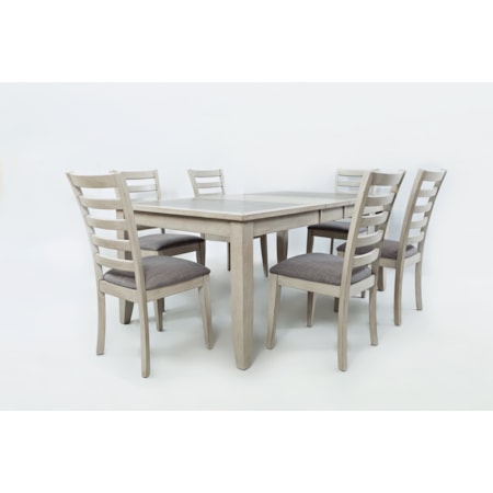 Tiled Extension Dining Table and Chair Set