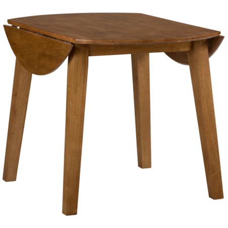 Round Drop Leaf Table