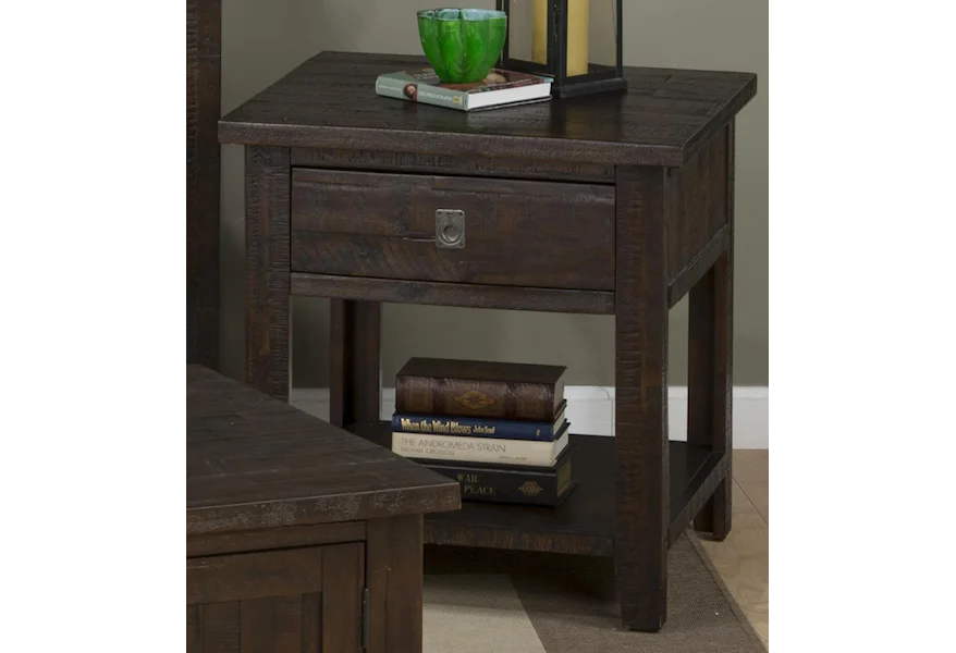 Stockport Stockport End Table by Jofran at Morris Home