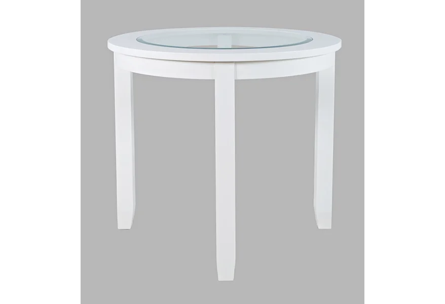 Urban Icon 42" Round Counter Height Dining Table by Jofran at Jofran