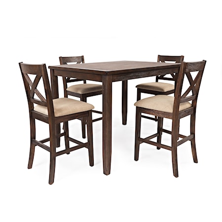 5 Pack Counter Height Dining Set