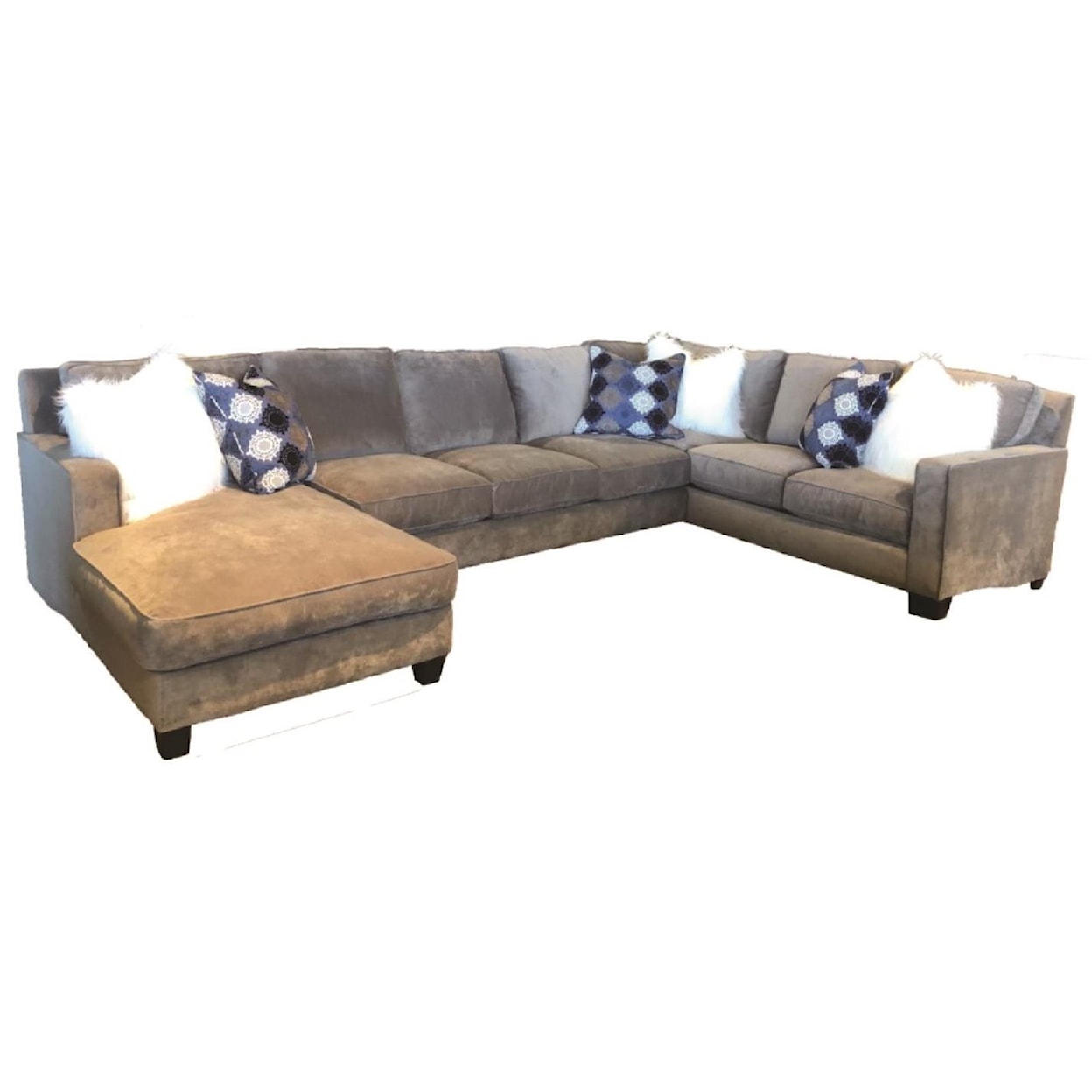 JMD Furniture 1000 3 PC Down Sectional
