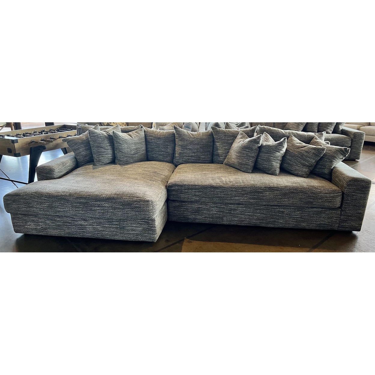 JMD Furniture 5200 Sofa/Chaise Sectional Angel Cloud Seating