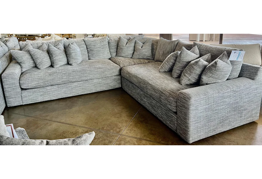 5200 3 PC Down Sectional by JMD Furniture at Reeds Furniture