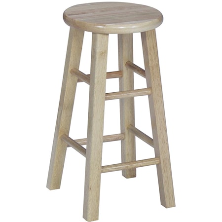 24" Round Top Stool