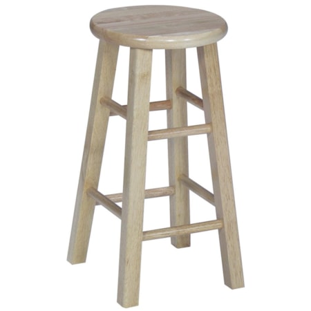 24" Round Top Stool