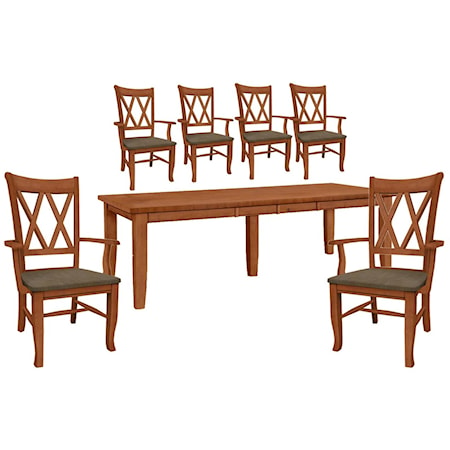 Table and 6 Side Chairs