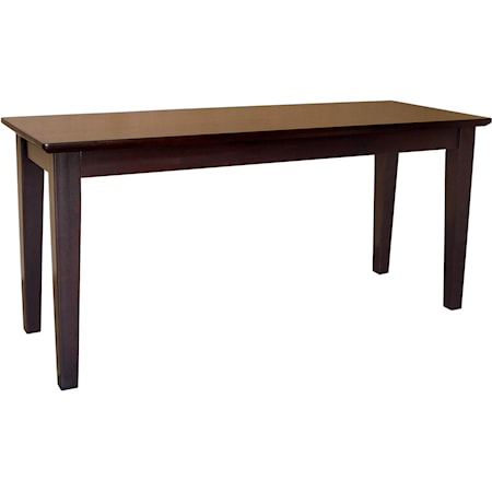 Contemporary Dining Bench