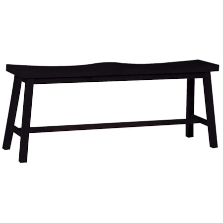 2-Seat Saddle Dining Bench