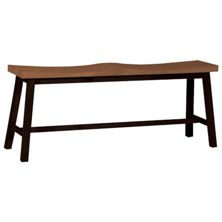 2-Seat Saddle Dining Bench