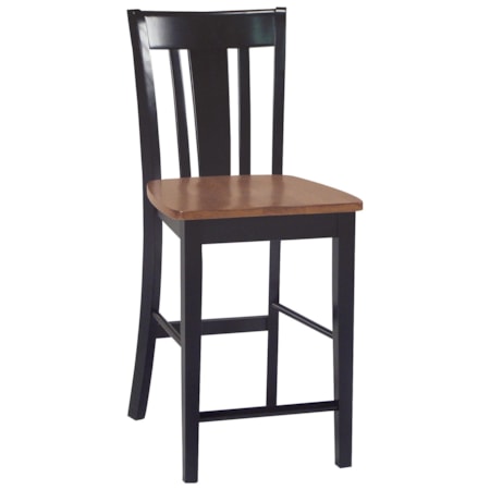 Splat Back Bar Chair