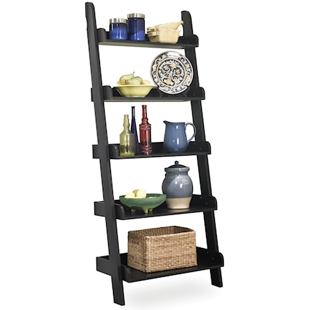 Leaning Ladder Shelf