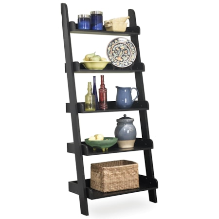 Leaning Ladder Shelf