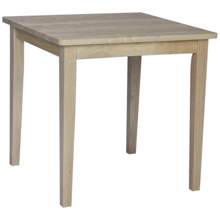 Casual Square Table