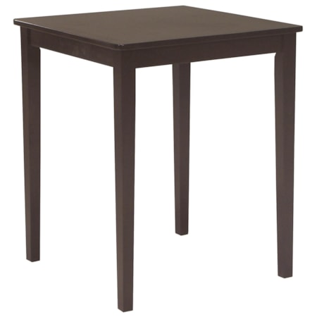 Contemporary Square Pub Table