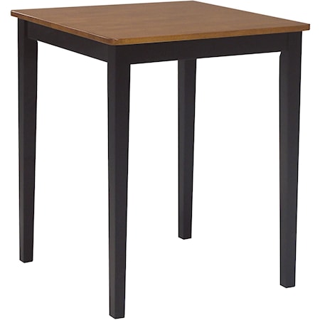 Contemporary Square Pub Table