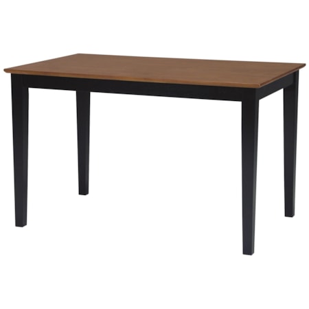 Contemporary Rectangular Dining Table