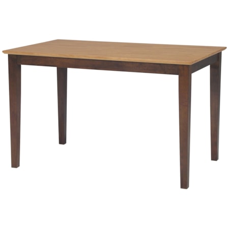 Contemporary Rectangular Dining Table